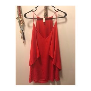 Red, boutique dress.